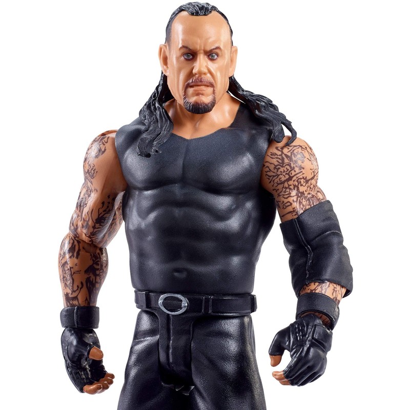 WWE Undertaker Action Figure, Posable 6-in Collectible for Ages 6