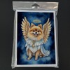 Caroline's Treasures Pomeranian My Angel Greeting Cards Pack of 8