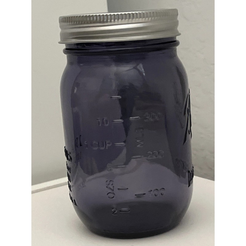 BALL Purple Ball Jar Heritage 100th Anniv Edition Improved Mason