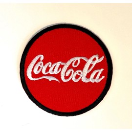 Unbranded Embroidered Patch - Coca-Cola - Coke - NEW - Iron-on/Sew-on