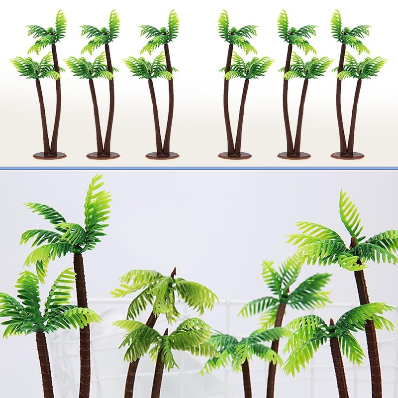 Zasvec Model Trees Palm Trees Pack of 20 Palm Tree