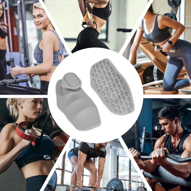 XHYASD 1 Pair of Grip Aids Weight Training, Ergonomic Gym