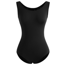 DANSHOW Tank Leotards for Women Dance Ballet Adult Gymnastics(YW4030-M-06)