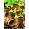 Gro-sure Fibre Pots Round 8cm 48pk Propagation kit, Brown