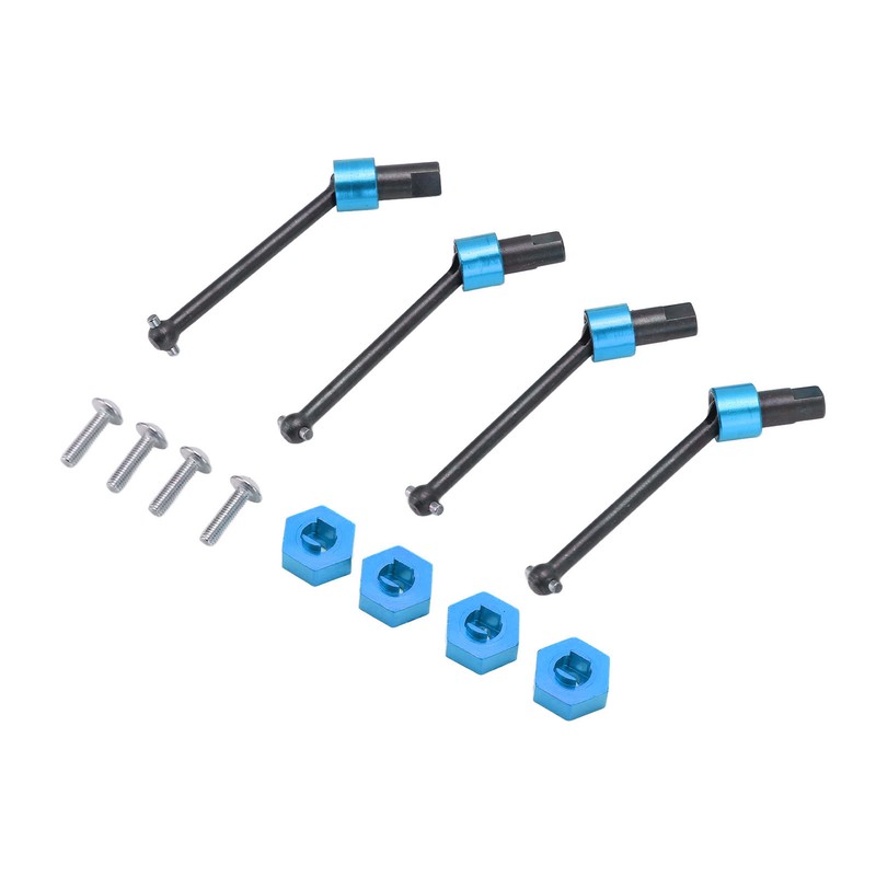 Metal Driveshaft Assembly Hex Wheel Hubs Combiner CVD for Traxxas