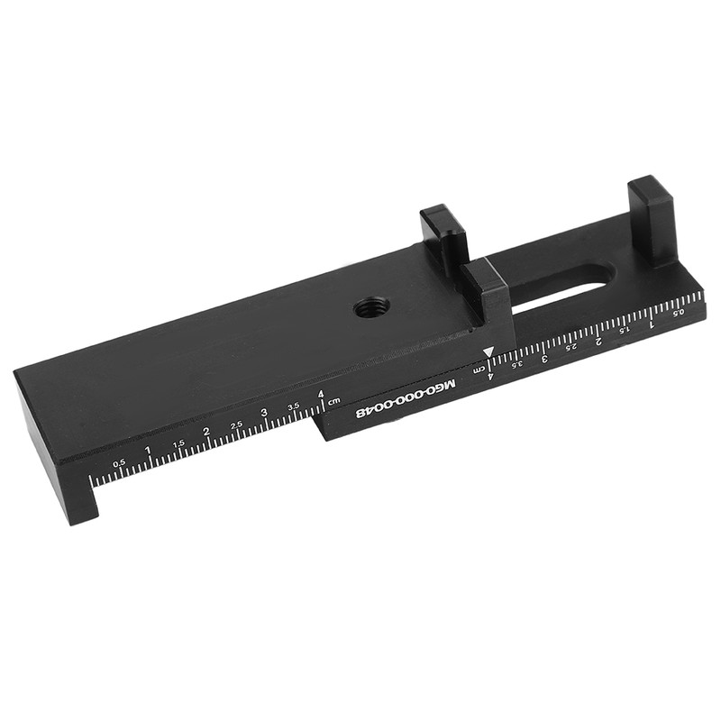 Black Aluminum Brass Marking Gauge Depth Measuring Ruler Woodworking Line