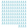 100Pcs Cat Binder Clamps Cute Kitten Shape Strong Clamping Durable