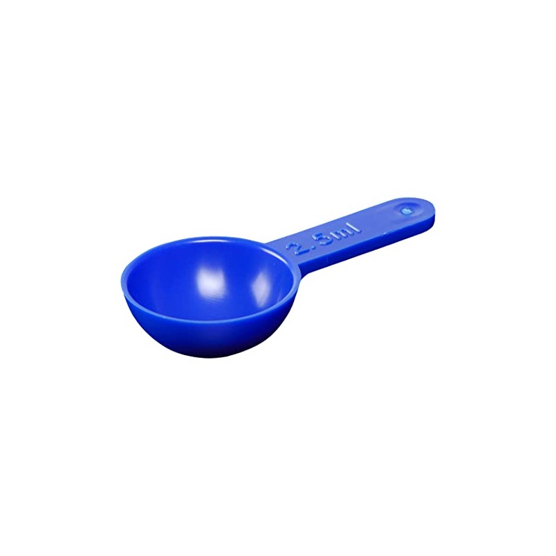 5 x 2.5ml Measuring Scoop 2.5g Measure Scoops Made in