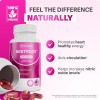 Cápsulas De Remolacha Orgánica 1300mg, Energía Natural