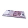 Cashbricks 75 x €500 Euro Spielgeld Scheine - vergrößert -