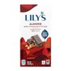 LILY'S Almond Dark Chocolate | 3 ounce, 4-Pack