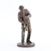 Veronese Design 7 1/4" Jazz Band Saxophonist Resin Figurine Bronze