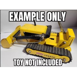 Tonka Loader Sticker Set, Tonka Track Loader Stickers, 1960s