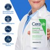 CeraVe Hydrating Cream To Foam Cleanser, Makeup Remover Face Wash