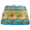 Reversible Baby Crawling Mat Foldable Washable Farm Pattern Waterproof Large