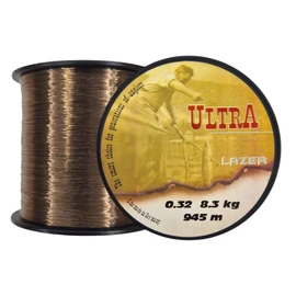 LAZER LINE Ultra Carp Monofil Angelschnur 945m Dia 0,32mm Test 8,3kg Karpfenangeln Schnur - Karpfen Angeln - Grundangeln - Monofilament Angelsehne - Nylonfaden Vorfach – Vorfachschnur - Method Feeder