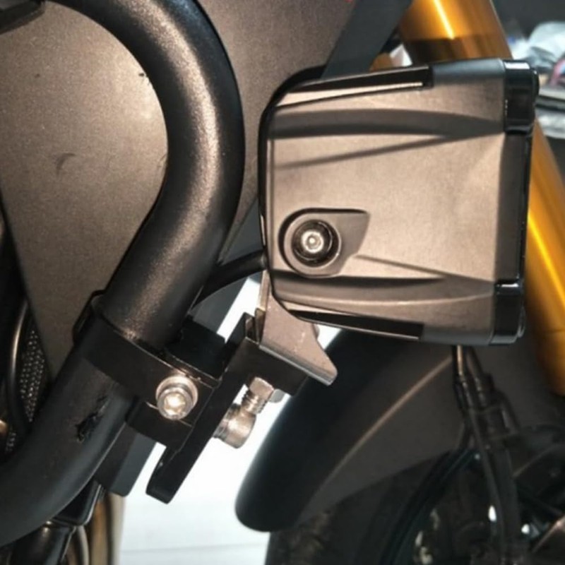 Motorcycle Headlight Stay, Work Light Bracket, Set of 2, Approx.