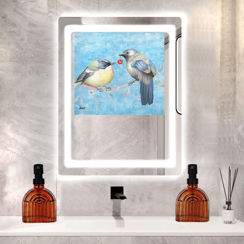 2 Pack Glass Soap Dispenser Bathroom, 9 Oz Kitchen Soap