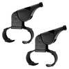 GLADFRESIT 2 Pcs Handheld Whistle Plastic Sports Whistle With Finger