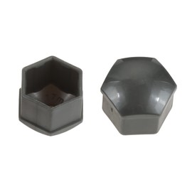 20Pieces Wheel Nut Decorative Cap,Wheel Bolt Nut Caps for 17mm Screws+1 Tool Screw Dust Protective Caps Gray