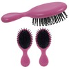 Baluue Mini Comb Set 3pcs Scalp Brush 's Hair Brush