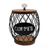 Coffee Pod Holders Storage Basket for Kitchen Counter and Office