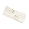 Neverless® Knitted Winter Headband with Knot, Ear Protection for Women