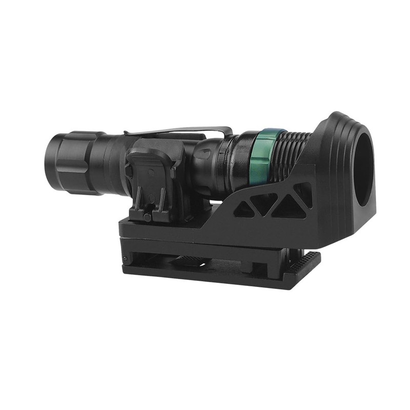 HOUSON Torch Holster, Tactical Torch Holster 360° Rotatable Flashlights Pouch