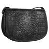 Cluty Women's Shoulder Bag Genuine Leather 021583, black