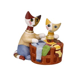 Goebel Cat Figurine Piccoli aiuatani - Rosina Wachtmeister