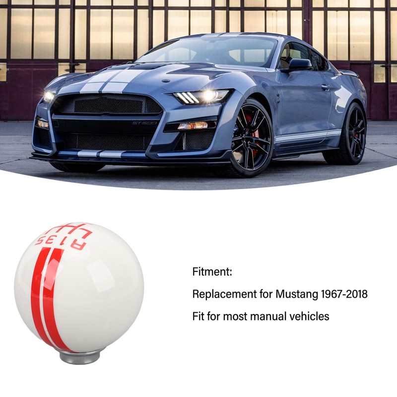 6 Speed Car Racing Gear Shift Knob for Shelby GT500