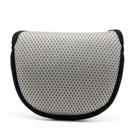 Cubierta para putter de golf, cubierta para cabeza de putter de golf, cubierta de cabeza de putter de golf con cinta mágica para eje de talón RH LH se adapta a Odyssey 2ball Red O Works Stroke Lab, Scotty Cameron