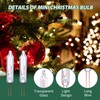Mini Replacement Christmas Lights Bulbs 150 Count 2.5 Volt Clear