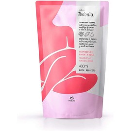 Natura Repuesto Hidratante Tododia 400 ml Frambuesa y Pimenta Rosa