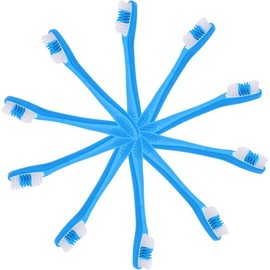 Crovakeu 10pcs Portable Short Handle Toothbrushes – Novelty Compact Design for Space Efficient Storage – Ideal for Prison, Travel & Small Spaces