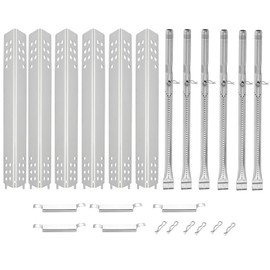 463240115 Replacement Parts Heat Tent Burner Tube for Charbroil Grill Parts 6 Burner 463235815 469235815 466240115 Grill Parts G458-0018-W1 Heat Shields G432-8M00-W1 Burners Advantage Replacement Part