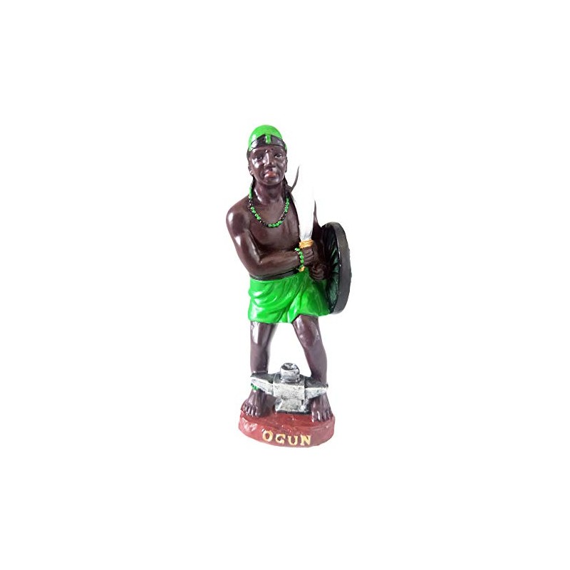 Santo Orisha Statue Orisha Statue Orisha Ogun Estatua Catholic Statue