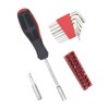 Hantinstom 39-Piece Household Tools Kit Essential Home Repair Set with