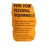 Royal Wing Red Tractor Shaped Squirrel Feeder 2 Cob Feeder