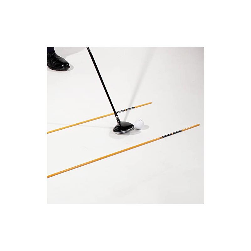 Pure Golf - Golf Alignment Practice Drill Sticks White 2