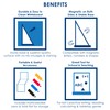 Magic Whiteboard Easel for Kids - A4 Foldable Kids Easel