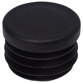 SKIR'CO Pack of 20 Round Pipe Inserts 30 mm Fence Post Plugs Black Plastic Pipe End Caps Pipe Plugs Black RAL 9005