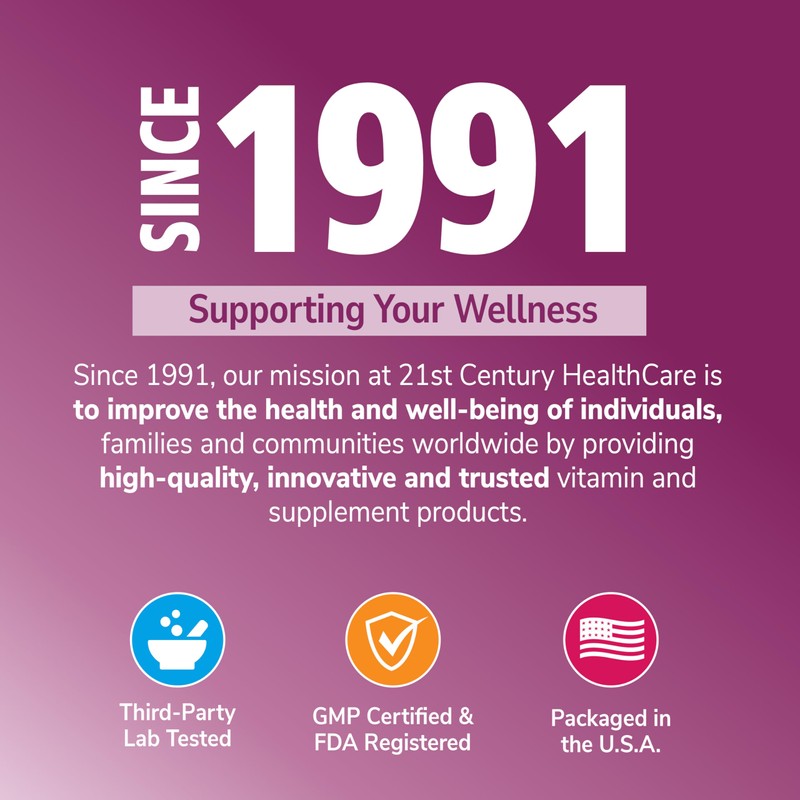 21st Century Sentry Senior Women 50 Plus Tablets, 100 Count