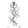 2 x Temporary Rose Thorn Tattoo Sword Tattoo Arrow Tattoo