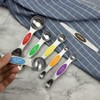 ANCLLO Magnetic Measuring Spoons, 7-Pack Stainless Steel Double Sided Measuring