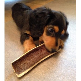 Perfect Pet Chews - Split Elk Antler Dog Chew - Grade A, All Natural, Organic, and Long Lasting Treats - Made from Naturally Shed Antlers in The USA (B. Small - Dog Weight 10-20 Lbs, 5 - Pack)