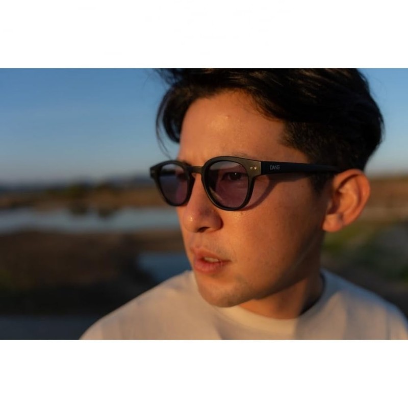 DANG SHADE SELECT BLACK MATTE X PURPLE POLARIZED, O/C