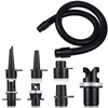 ECOMAID Inflatable Boat Sup Pump Adapter & Air Hose Kit,