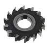 Milling Cutter High Speed Steel Straight 14 Teeth Face Mill