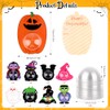 Juego de 36 tarjetas para dulces de Halloween con cúpula